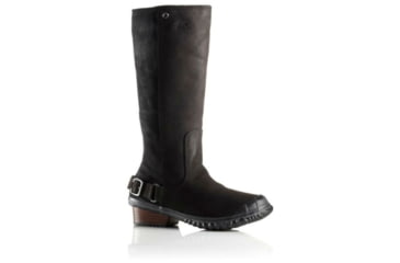 Image of Sorel Slimboot Casual Boot - Women's-Black/Gargoyle-Medium-10 US