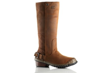 Image of Sorel Slimboot Casual Boot - Women's-Nutmeg/Coffee Bean-Medium-10 US