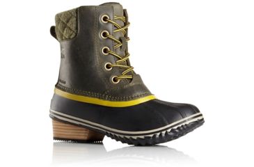 Image of Sorel Slimpack II Lace Casual Boot - Women's-Peatmoss/Bog-Medium-6