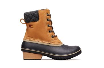 Image of Sorel Slimpack Lace II Boot - Womens, Elk, Black, 6, 1702251286-6