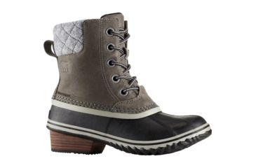 Image of Sorel Slimpack Lace II Boot - Womens, Quarry, Black, 7.5, 1702251052-7.5