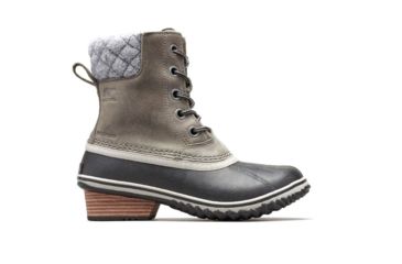 Image of Sorel Slimpack Lace II Boot - Womens, Quarry, Black, 8, 1702251052-8