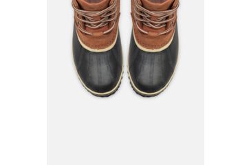 Image of Sorel Slimpack Lace II Rain Boot - Womens, Nubuck-Burro, Cattail, 12, 1822091282-12