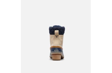 Image of Sorel Slimpack Lace II Rain Boot - Womens, Nubuck-Oatmeal, Colleg, 7.5, 1822091241-7.5