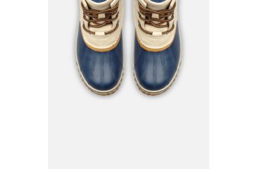 Image of Sorel Slimpack Lace II Rain Boot - Womens, Nubuck-Oatmeal, Colleg, 7.5, 1822091241-7.5