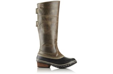 Image of Sorel Slimpack Riding Tall II Casual Boot - Women's-Dark Fog-Medium-6