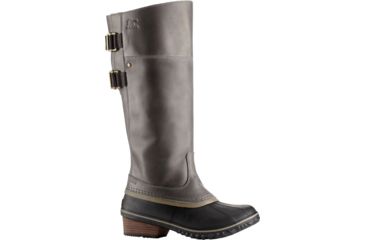 Image of Sorel Slimpack Riding Tall II Casual Boot - Women's-Quarry/Pebble-Medium-9.5