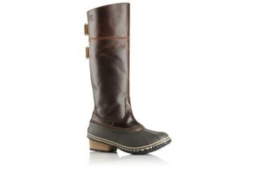 Image of Sorel Slimpack Riding Tall II Casual Boot - Women's-Umber-Medium-8.5