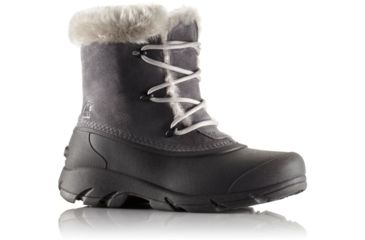 Image of Sorel Snow Angel Lace Boot - Women's, Charcoal, 11, 1092881030-11