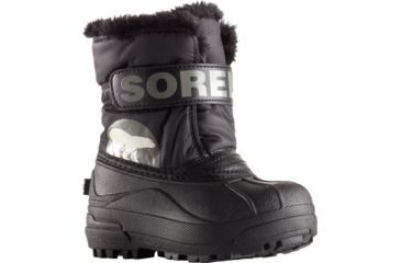 Image of Sorel Snow Commander Winter Boot - Youth-Black/Charcoal-9 Kid