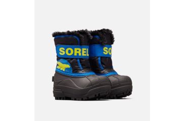 Image of Sorel Toddler Snow Commander Winter Boot, Black, Super Bl, 7, 1638112011-7