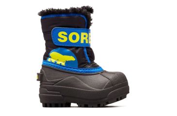 Image of Sorel Toddler Snow Commander Winter Boot, Black, Super Bl, 7, 1638112011-7