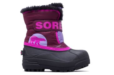 Image of Sorel Toddler Snow Commander Winter Boot, Purple Dahlia,, 5, 1638112562-5
