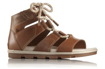 Image of Sorel Torpeda Lace II Sandal, Womens, Camel Brown/Ancient Fossil, 7 US, 1727321224-7