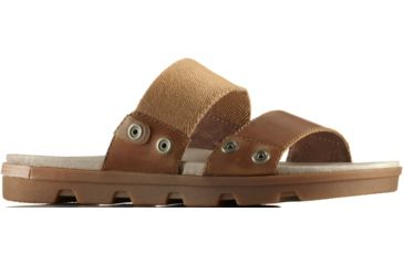 Image of Torpeda Slide Sandal - Womens-Elk/Fossil-Medium-8.5