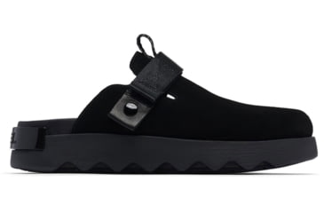 Image of Sorel VIIbe Clog - Womens, Black/Sea Salt, 8, 2030521-010-8