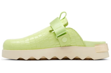 Image of Sorel VIIbe Clog - Womens, Luminous Lime/Honey White, 10.5, 2030521-382-10.5