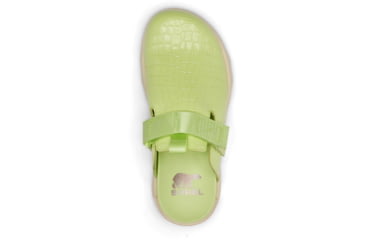 Image of Sorel VIIbe Clog - Womens, Luminous Lime/Honey White, 10.5, 2030521-382-10.5