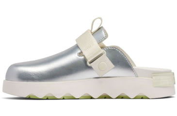 Image of Sorel VIIbe Clog - Womens, Sea Salt/Luminous Lime, 9, 2030521-127-9