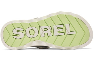 Image of Sorel VIIbe Clog - Womens, Sea Salt/Luminous Lime, 9, 2030521-127-9