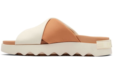 Image of Sorel VIIbe Crisscross Slide - Womens, Honest Beige/Chalk, 9, 2076811-246-9