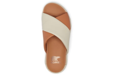Image of Sorel VIIbe Crisscross Slide - Womens, Honest Beige/Chalk, 9, 2076811-246-9