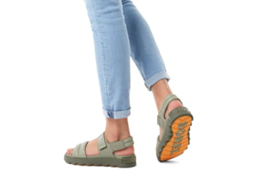 Image of Sorel VIIbe Sandals - Womens, Safari/Stone Green, 7 US, 2030511-348-7