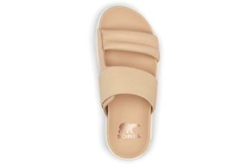 Image of Sorel VIIbe Slide Sandals - Womens, Nova Sand/Sea Salt, 8.5 US, 2030531-260-8.5