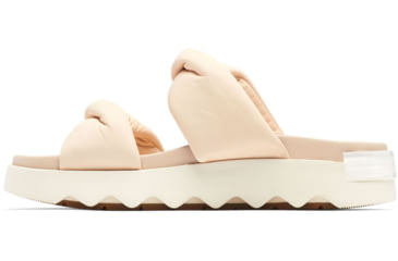Image of Sorel VIIbe Twist Slide Sandals - Womens, Nova Sand/Chalk, 9 US, 2039961-260-9