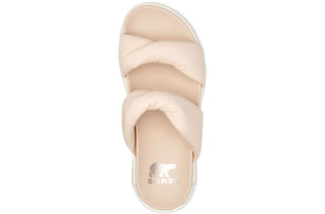 Image of Sorel VIIbe Twist Slide Sandals - Womens, Nova Sand/Chalk, 9 US, 2039961-260-9