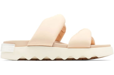 Image of Sorel VIIbe Twist Slide Sandals - Womens, Nova Sand/Chalk, 9 US, 2039961-260-9