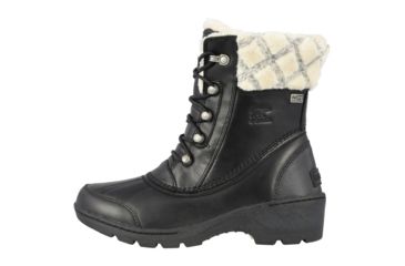 Image of Sorel Whistler Mid Winter Boot - Womens, Black, Natural, 6, 1809081010-6