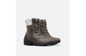 Image of Sorel Whistler Mid Winter Boot - Womens, Quarry, Black, 5.5, 1809081052-5.5