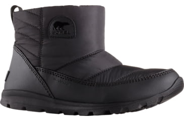 Image of Sorel Whitney Camp Winter Boot - Women's-Black-Medium-7.5