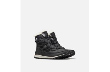 Image of Sorel Whitney Short Lace Boot - Womens, Black, 5.5, 1767011010-5.5