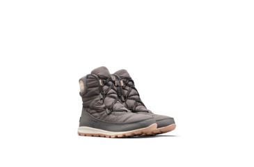 Image of Sorel Whitney Short Lace Boots - Womens, Sweatshirt Quarry, 5.5, 1876451052-5.5