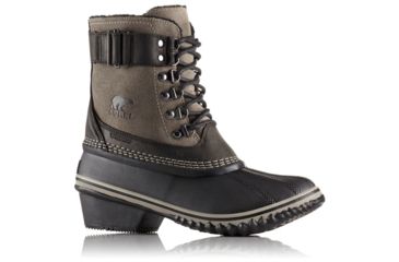 Image of Sorel Winter Fancy Lace II Boot - Womens, Black, Kettle, 5, 1571561011-5