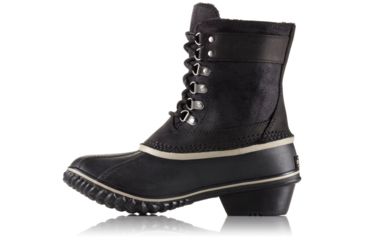 Image of Sorel Winter Fancy Lace II Boot - Womens, Black, Silver S, 5, 1571561010-5