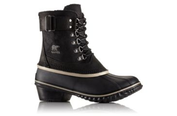 Image of Sorel Winter Fancy Lace II Boot - Womens, Black, Silver S, 5, 1571561010-5