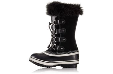 Image of Sorel Youth Joan Of Arctic Winter Boot, Black, Oyster, 1, 1516801013-1