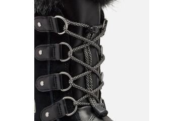 Image of Sorel Youth Joan Of Arctic Winter Boot, Black, Oyster, 1, 1516801013-1