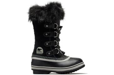 Image of Sorel Youth Joan Of Arctic Winter Boot, Black, Oyster, 7, 1516801013-7