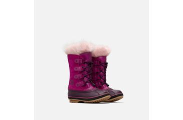 Image of Sorel Youth Joan Of Arctic Winter Boot, Raspberry, Purp, 3, 1516801531-3