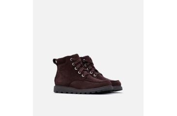 Image of Sorel Youth Madson Moc Toe Waterproof Boot - Boys, Cattail, Mud, 7, 1822181908-7