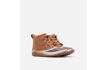 Image of Sorel Youth Out N About Plus Shoes, Elk, Black, 4.5, 1832161286-4.5