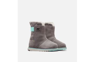 Image of Sorel Youth Rylee Camo Boot, Quarry, Dolphin, 4, 1767751052-4