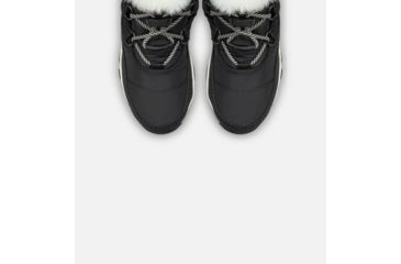 Image of Sorel Youth Whitney Short Lace Boot, Black, Sea Salt, 4, 1767401011-4