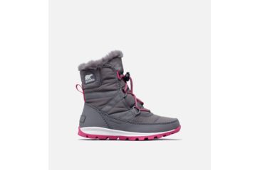 Image of Sorel Youth Whitney Short Lace Boot, Quarry, Ultra P, 7, 1767401053-7