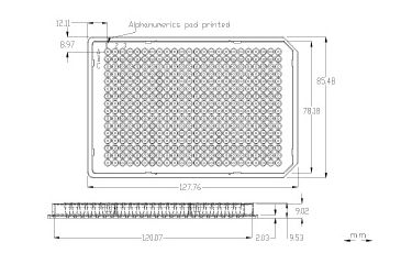 Image of Sorenson Plate Pcr 384-well 480 Brcd Wt 38830, Unit CS