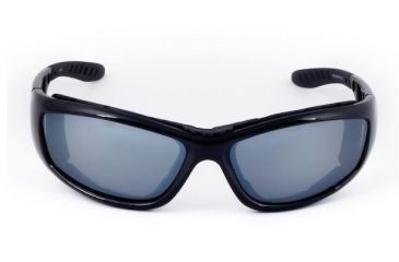 Image of Sos Gripz Riders / Cryptic Sunglasses, Frame - Shiny Black Tr-90 / Lens - Pc Z87.1, Smoke /fm